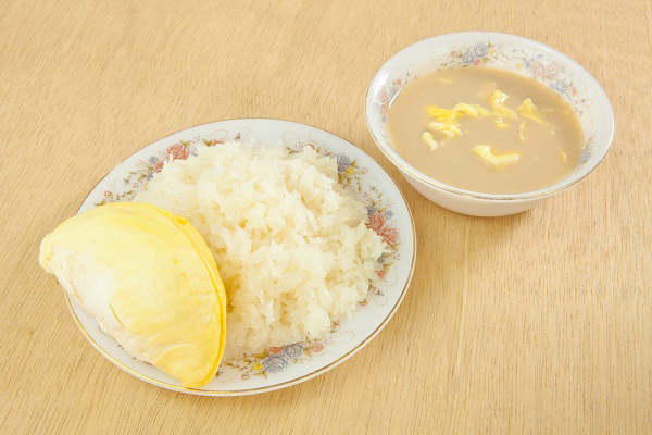 ข้าวเหนียวทุเรียน